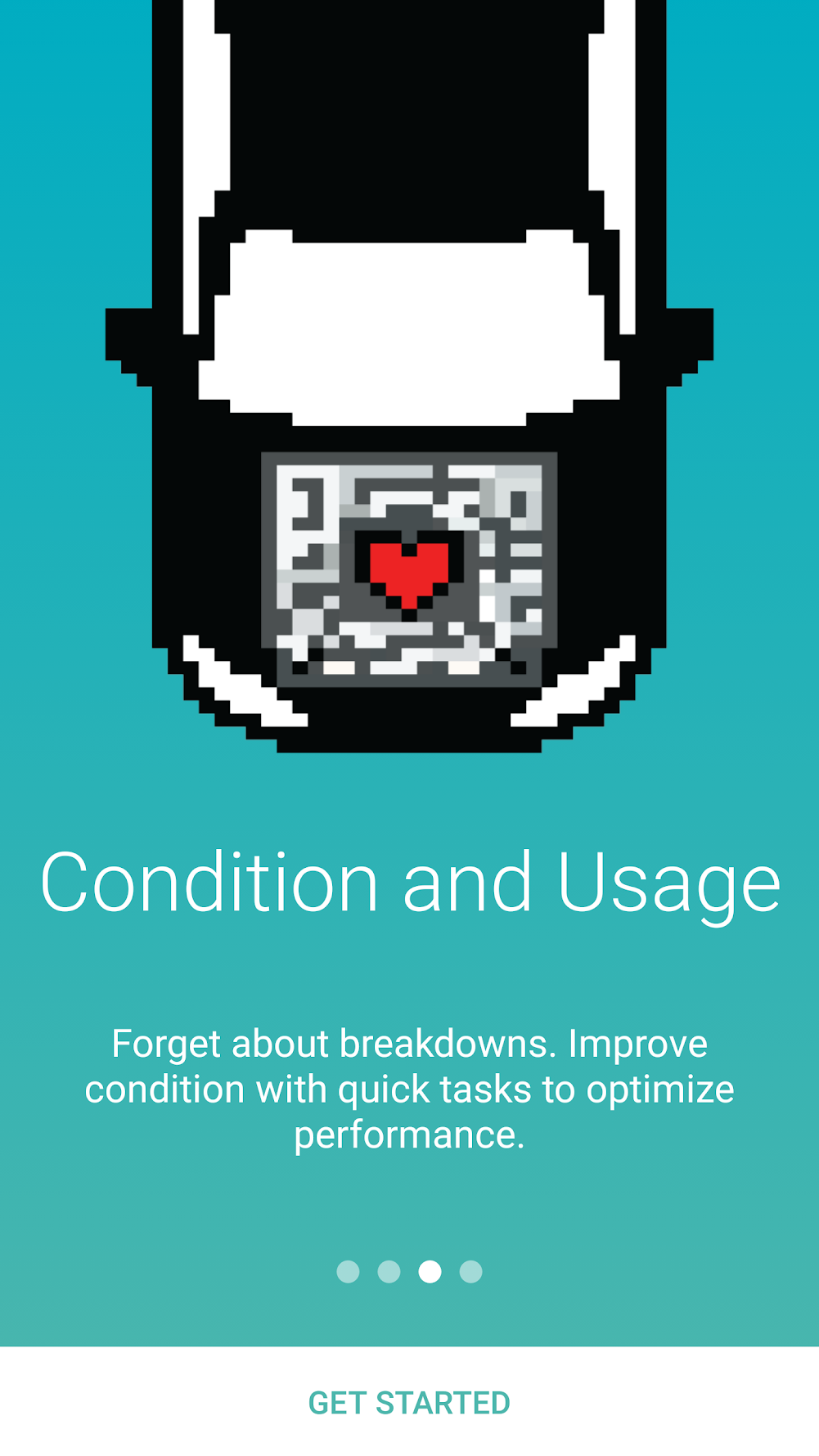 Final designs — tutorial screen 3